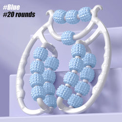 Round Massager Roller for Waist Abdominal Muscles Ring Leg Clip Stovepipe To Clear The Meridian Portable Cellulite Massage Tools