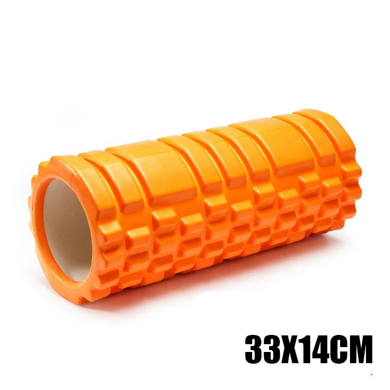 Thin leg artifact 33cm Yoga Column Foam Axis Massage roller Back Muscle  MassageThe grid Back training Muscle relaxation