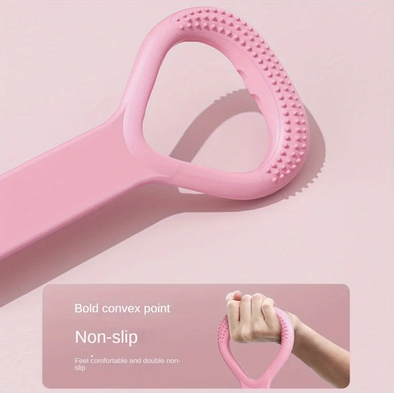 1PC 8-Shaped Silicone Resistance Band Extra Elastic Yoga Strap for Full-Body Workouts Fitness Stretching Back Waist Arm Training