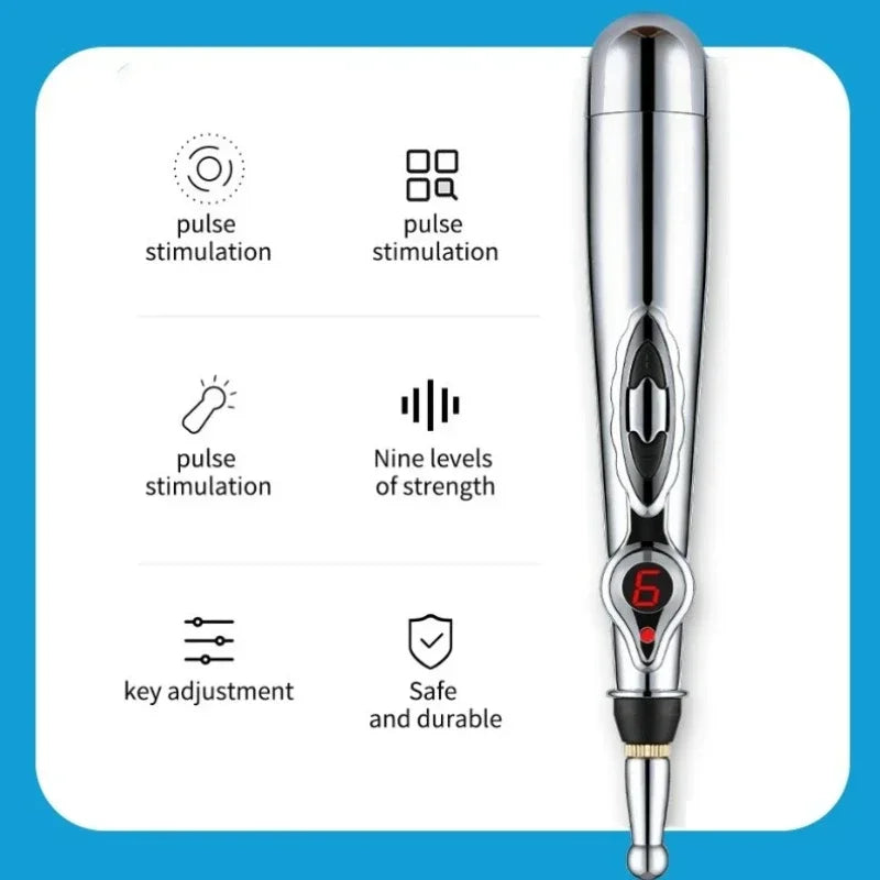 Electronic Acupuncture Pen Acupuncture Point Meridian Energy Meridian Massage Acupuncture Acup Pain Relieving Health Care Tool