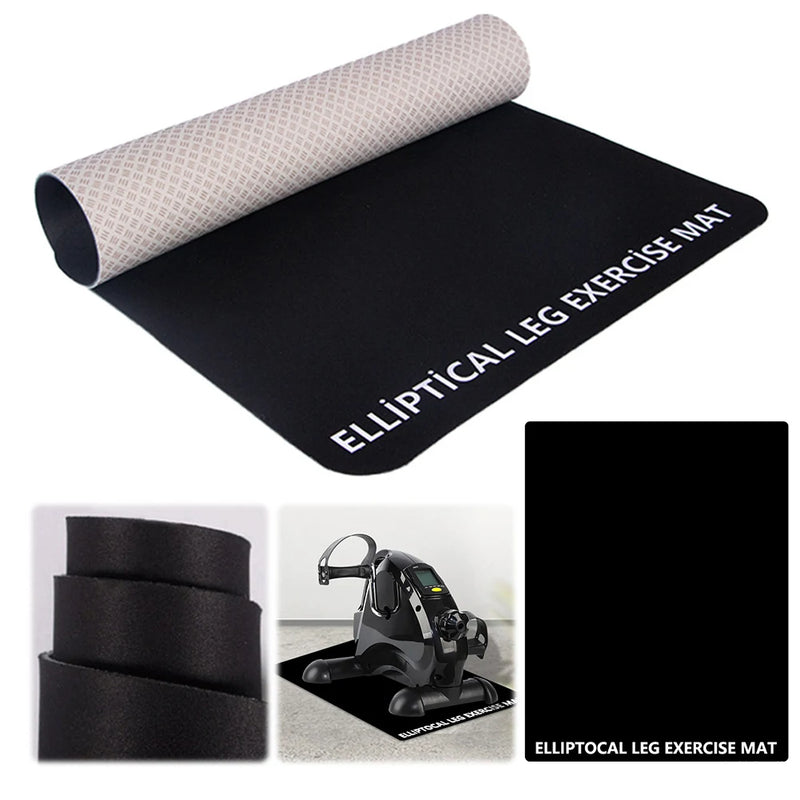 Under-Desk Elliptical Leg Exerciser — With Mat — view 5