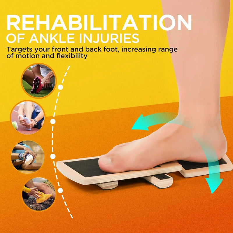 Foot Strengthener Trainer For Pilates Balance Training Sprained Insole Stability Exercises Plantar Fasciitis Ankle Balance Board