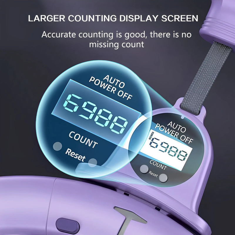 Smart Weighted Fitness Hu La Hoop Fitness Massage Exercise Circle with Ball and Counter for Adults Weight Loss